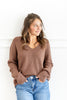 Good Advice Long Sleeve V-neck Sweater