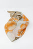 Garden Glam Floral Print Square Scarf