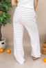 Sprinkle Of Stripes Terry Lounge Pants