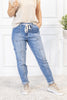 Off-Duty Blues Judy Blue Cargo Jogger Jeans