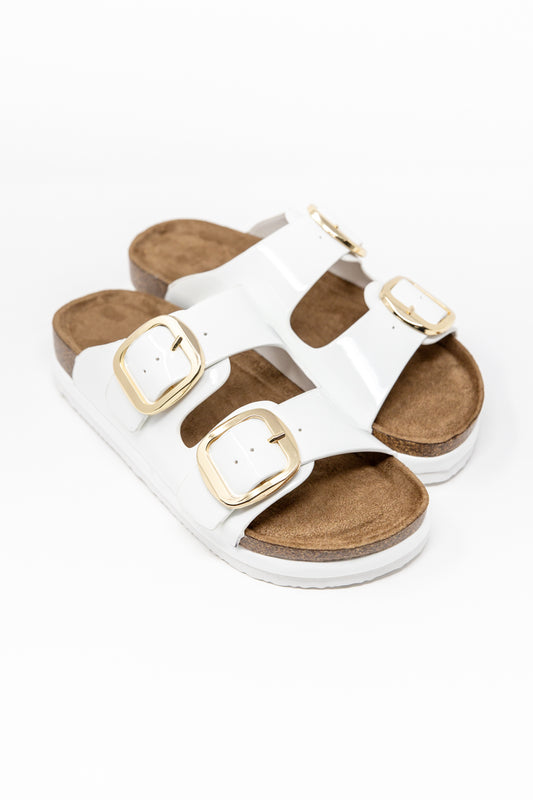 Sole Savvy Big Buckle Slides