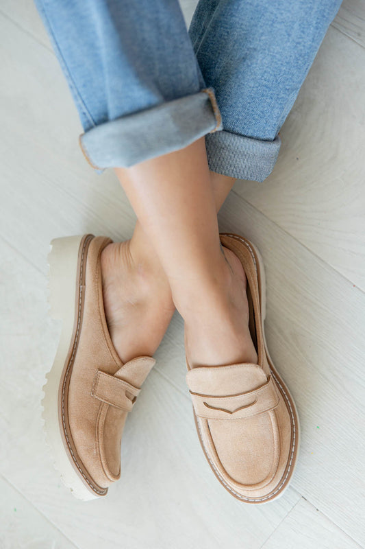 Downtown Drift Loafer Slip On Mules