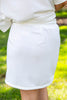 Stars the Limit USA Collared Top And Skirt Set