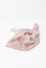 Timeless Bloom Pastel Floral Print Square Scarf