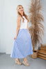 Sweet Escape Vertical Striped A-Line Midi Skirt