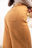 Evening Stroll Stretch Suede Wide Leg Pants