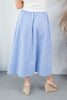 Sweet Escape Vertical Striped A-Line Midi Skirt