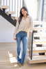 Sunrise Threads Long Sleeve Button Down Top