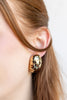 Wildly Gorgeous Leopard Print Earrings
