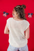 AmeriKnit Cutie Cap Sleeve Top