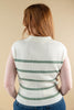 Balanced in Beauty Striped V-Neck Collar Sleeveless Top