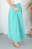 Sweet Escape Vertical Striped A-Line Midi Skirt
