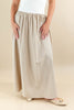 Modern Whisper Two-Tone Cotton Blend Strapless Dress