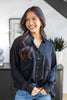 Sunrise Threads Long Sleeve Button Down Top