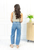 Ocean Swell Barrel Leg High Rise Vervet Jeans