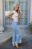 Next Level Cuffed Striped Jeans