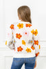 Falling Flowers Floral Sweater