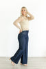 Free Spirit Retro Wide Leg Tummy Control Judy Blue Jeans