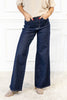 Free Spirit Retro Wide Leg Tummy Control Judy Blue Jeans