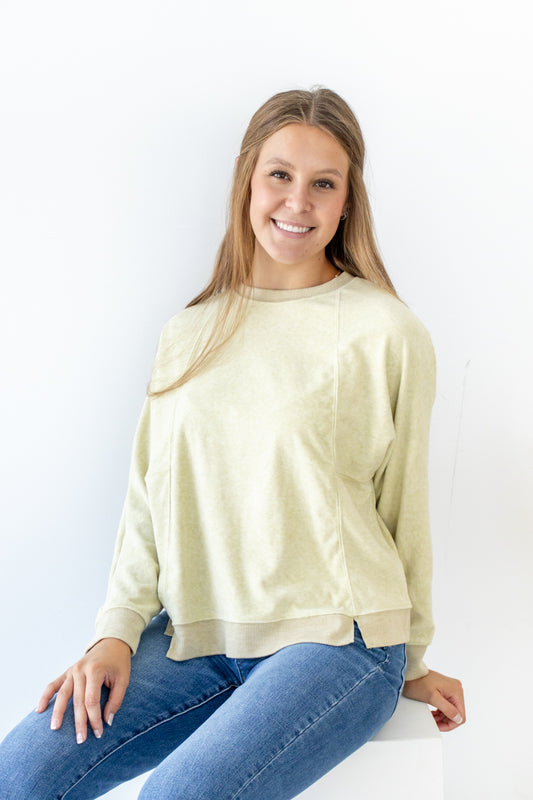 Bookworm Bliss Oversized Knit Top