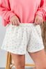 Floral Daydream Dainty Floral Terry Lounge Shorts