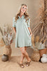 Miss Polished Collared Shirt Dress