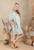 Miss Polished Collared Shirt Dress
