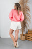 Floral Daydream Dainty Floral Terry Lounge Shorts