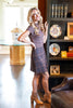 Hidden Desire Wool Blend Faux Wrap Plaid Mini Skirt