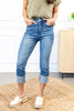 Forever & Always Tummy Control Capri Jeans