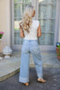 Next Level Cuffed Striped Jeans