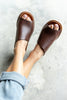 Lifted Luxe Open Toe Wedge Heels