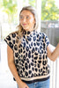 Cozy Gone Wild Short Sleeve Sweater