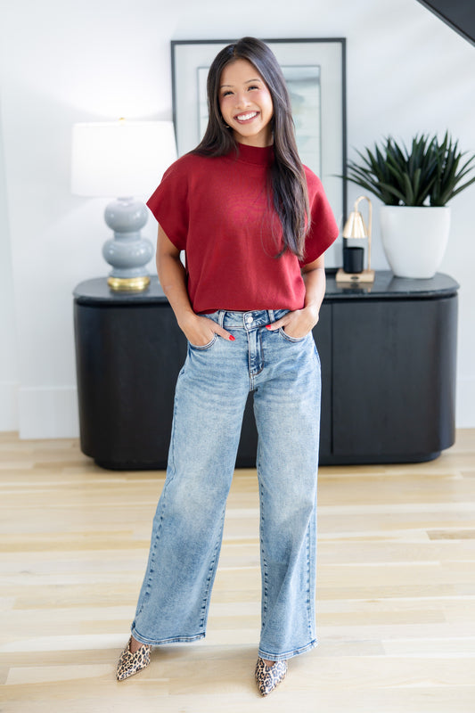 Wild Card Vintage Wash Baggy Jeans