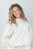 Floral Daydream Dainty Floral Terry Sweatshirt