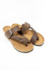 Coachella Big Buckle Braided Sandals