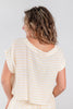 Lighthouse Glow Striped Cropped Top