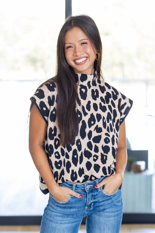 Cozy Gone Wild Short Sleeve Sweater