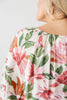 Blooming Beautiful Pink Multi Floral V-Neck Blouse