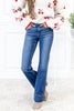 Stylish Step Trouser Hem Bootcut Vervet Jeans