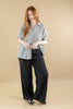 Fresh Breeze Drawstring Waist Wide Leg Pants