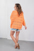 Easy Days Crochet Knit Open Front Cardigan