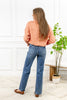 Mid Rise Tummy Control Straight Leg Jeans