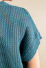 Forever Chic Lightweight Open Weave Dolman Sleeve Sweater