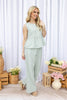 Cottage Cutie Sleeveless Peplum Top