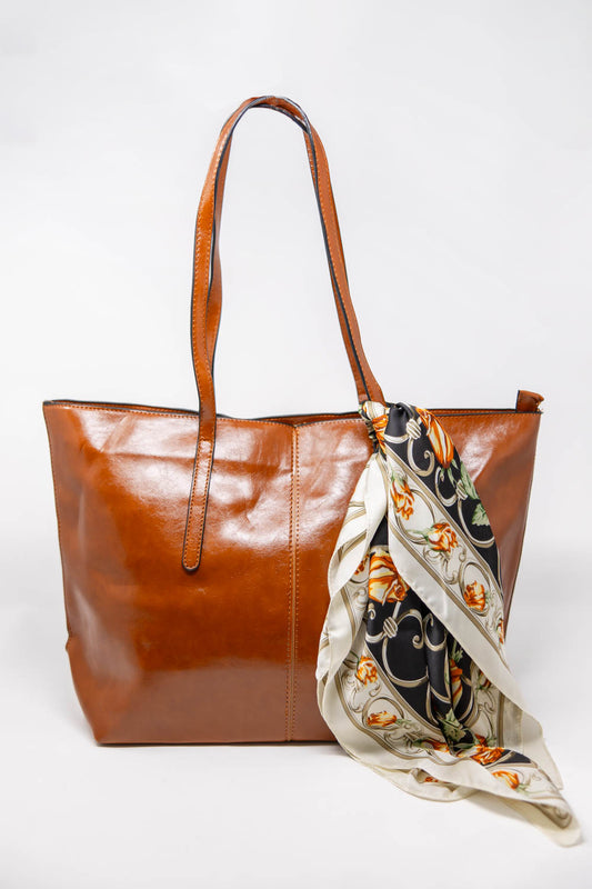 Miles Of Style Large Tote Bag