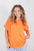 Barely Basic Relaxed Fit Cuffed Tee
