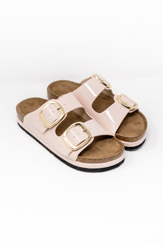 Sole Savvy Big Buckle Slides