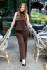 Sculpted Ease Front Pintuck Pants