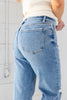 Icon Behavior Distressed Straight Leg Jeans